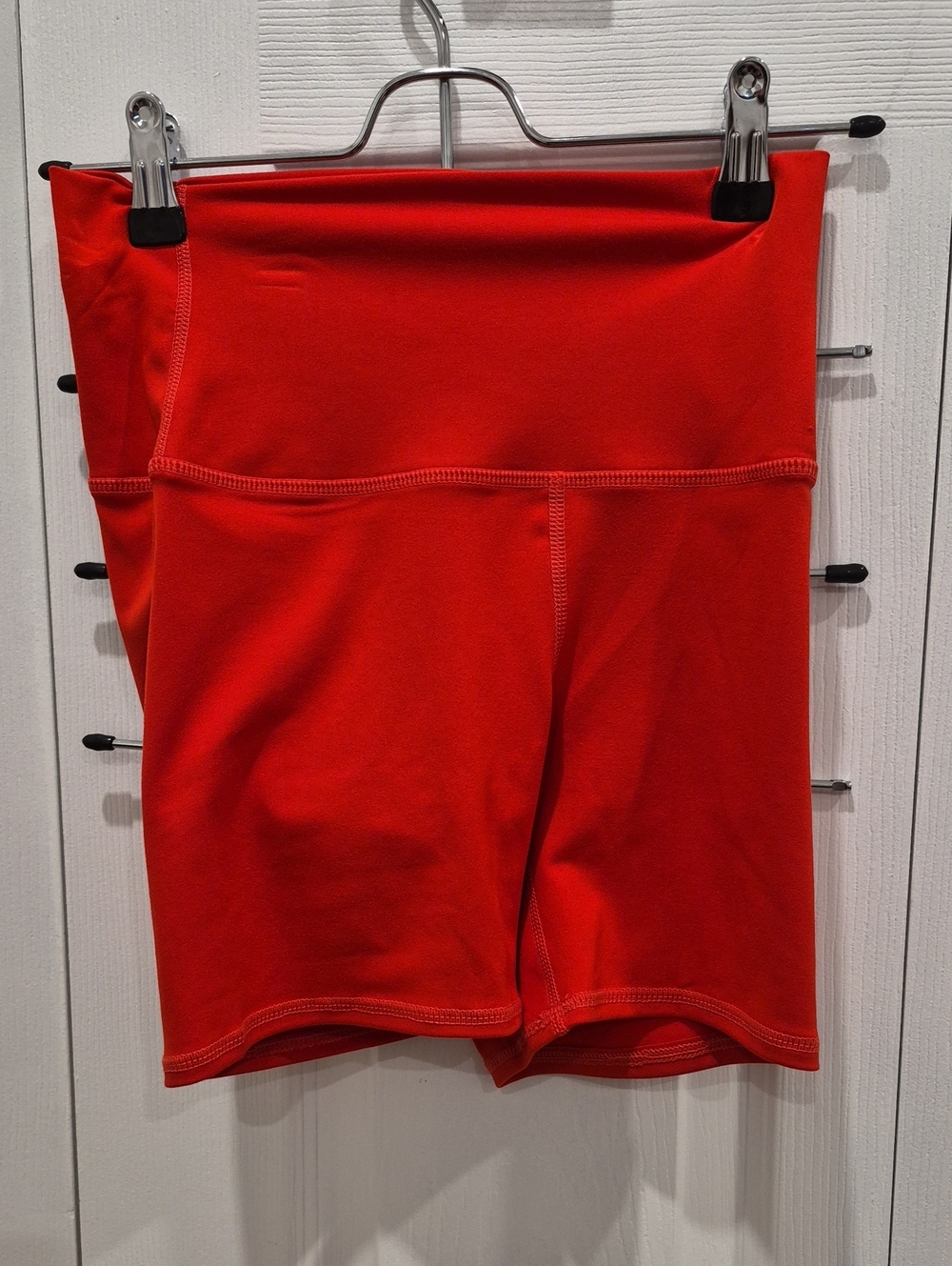Kyodan Vibrant Red High-Waist Bike Shorts